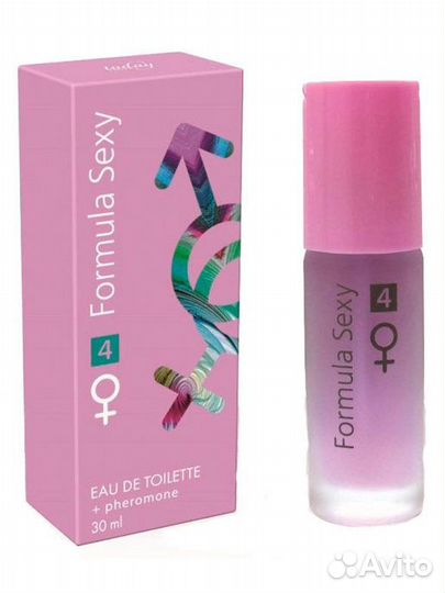 Туалетная вода с феромонами женская Formula Sexy №