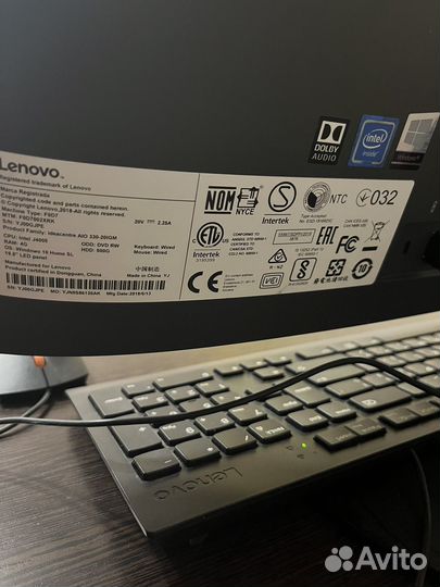 Моноблок lenovo aio 330-20igm