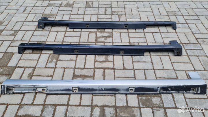 Накладки на пороги Subaru Impreza 2007 г.в