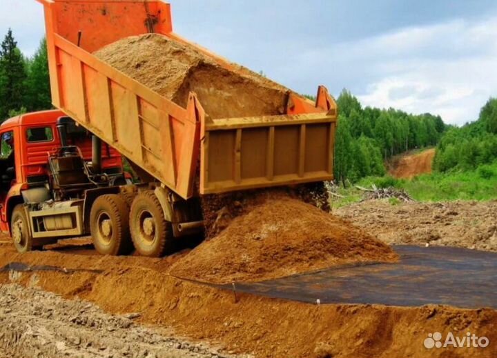 Планировочный грунт с доставкой