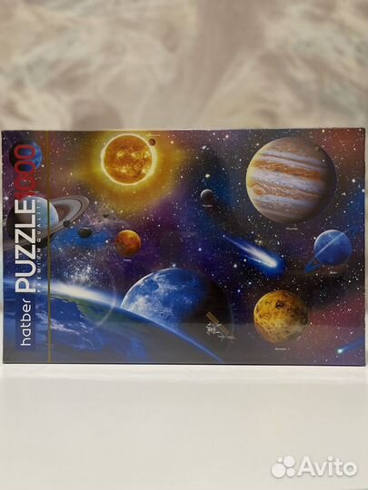 Подарок - Премиум пазлы Hatber 1000 (запечатанные)