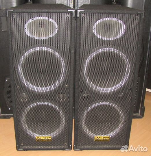 Колонки Dj-T 1600W 2шт Pro-212 TOP Stereo Пара 8Ом