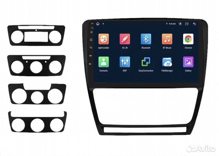 Магнитола Android Skoda octavia a5