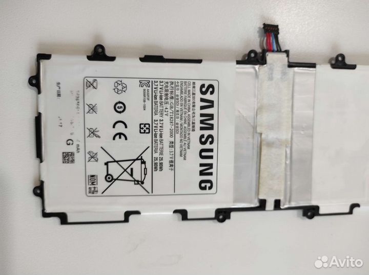 Аккумулятор для планшета Samsung Galaxy Tab 2