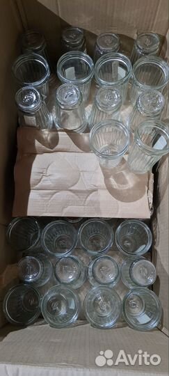 Банка стеклянная (стакан) 250 мл d 82 винтовая