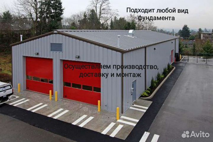 Быстровозводимые здания, ангары, склады