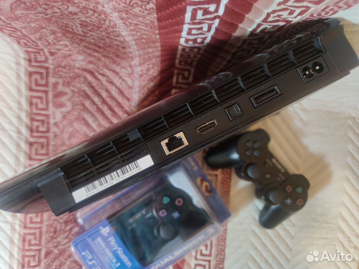 Sony PS3 super slim 78 игр прошитая 500 gb