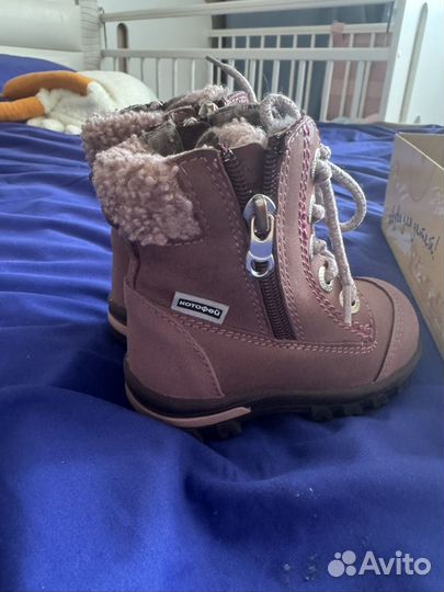 Ботиночки зимние 21й размер, в идеальном состоянии