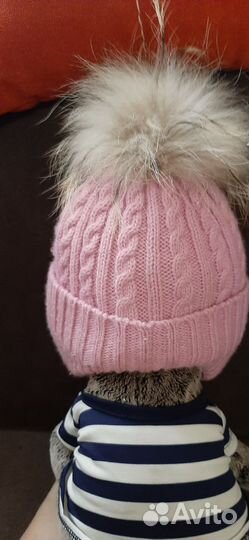 Шапка зимняя для девочки