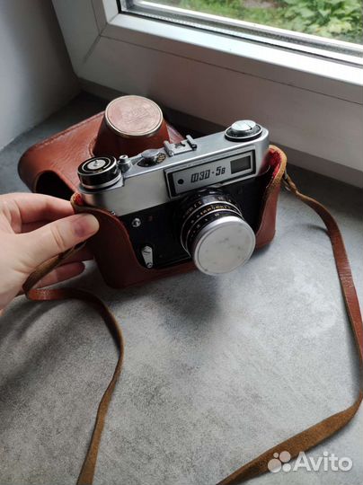 Плёночный фотоаппарат фэд 5В