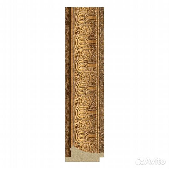 Зеркало Evoform Exclusive 134х54 Медный эльдорадо