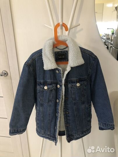 Джинсовая куртка 128