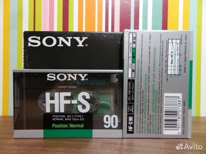 Аудиокассеты новые HDX.Sony, Hitachi, TDK