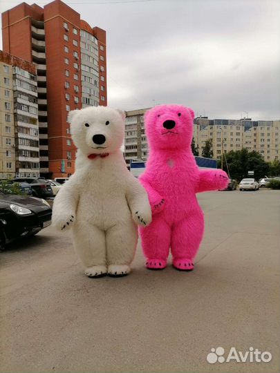 Ростовая кукла Белый Мишка