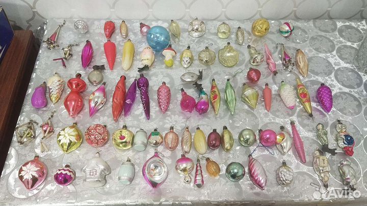Новогодние игрушки СССР