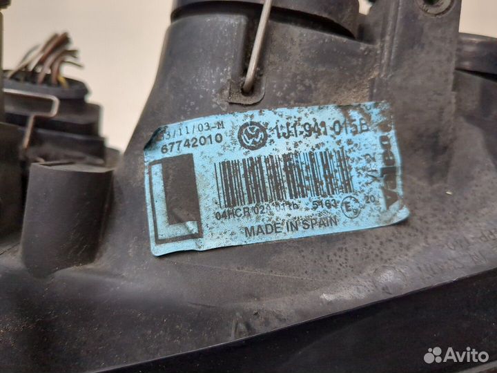 Фара (передняя) Volkswagen Golf 4, 2003