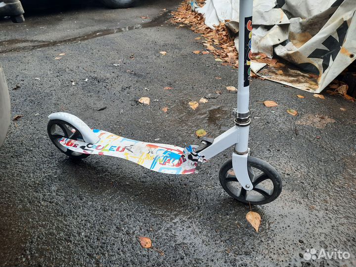 Самокат детский двухколесный бу