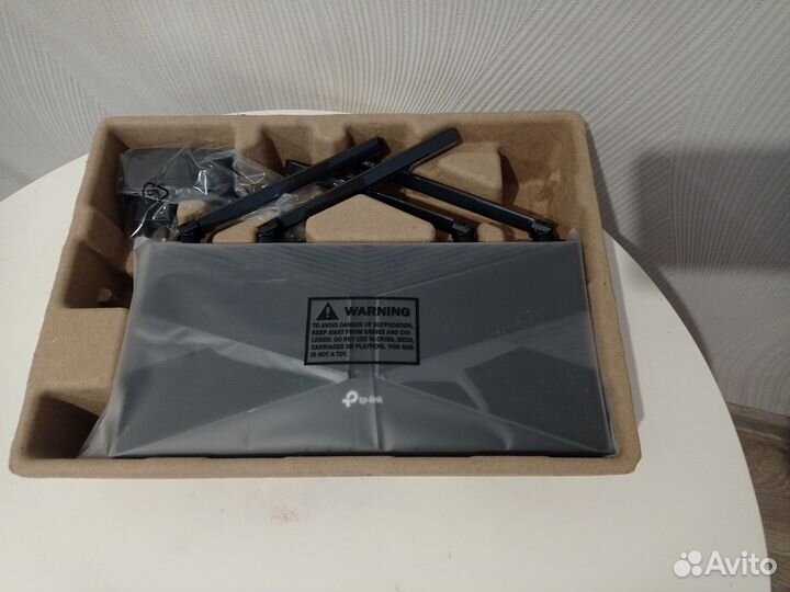 Wi-Fi роутер TP-link Archer AX23, AX1800, черный
