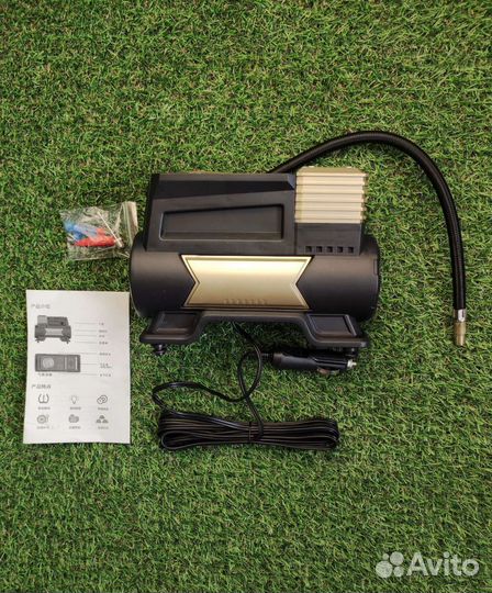 Новый автомобильный компрессор с фонарём