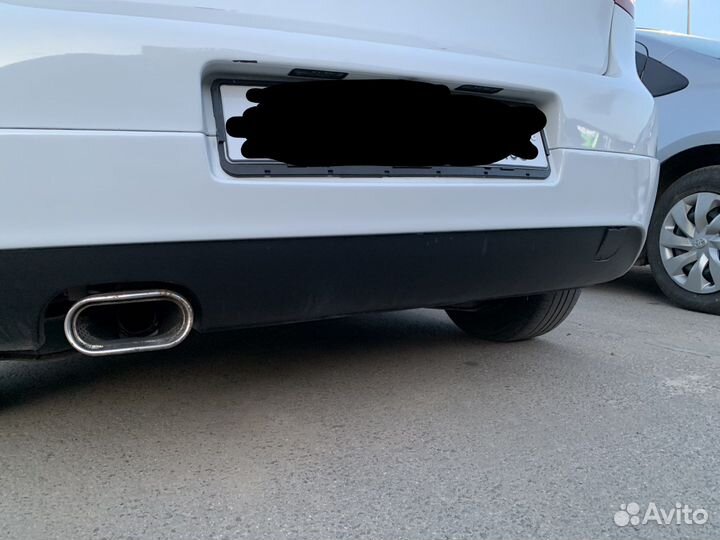 Накладка заднего бампера golf 5 GTI