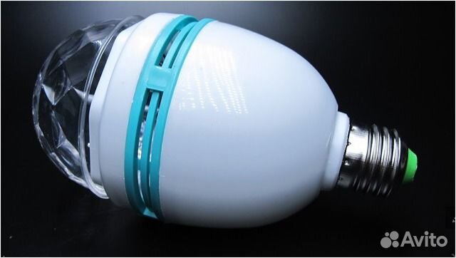 Лампа RGB на светодиодах. Для домашней дискотеки