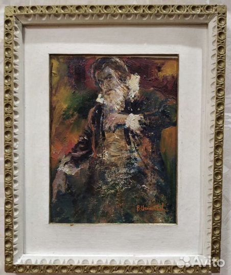 Картина В. Игнатьев. Портрет Ф.И. Шаляпина