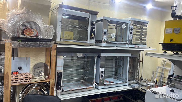 Аппарат для куры гриль Атеси 3 шампура