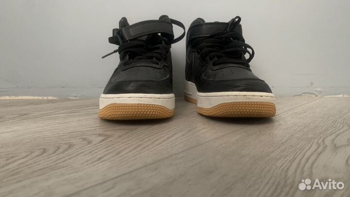 Кеды Nike Air Force черные оригинал