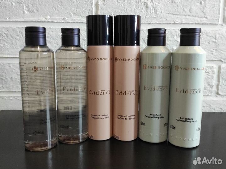 Ив Роше гель, молочко, дезодорант 'Как явность