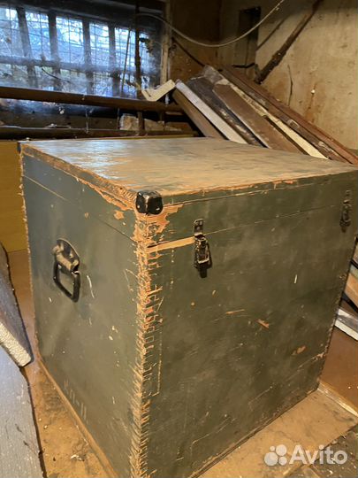Ящик деревянный военный