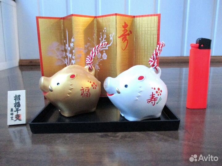 Японские фигурки животных Керамика