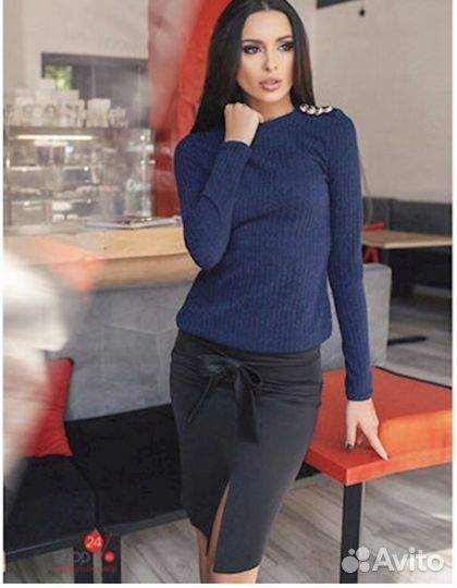 Юбка с бантом