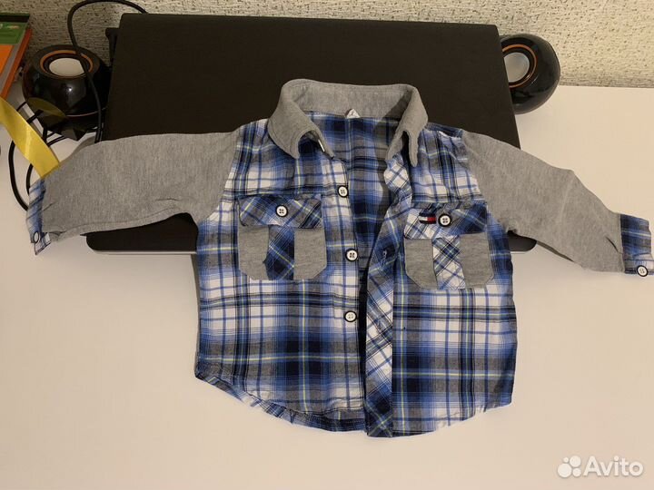 Рубашки для мальчика 80-86 см