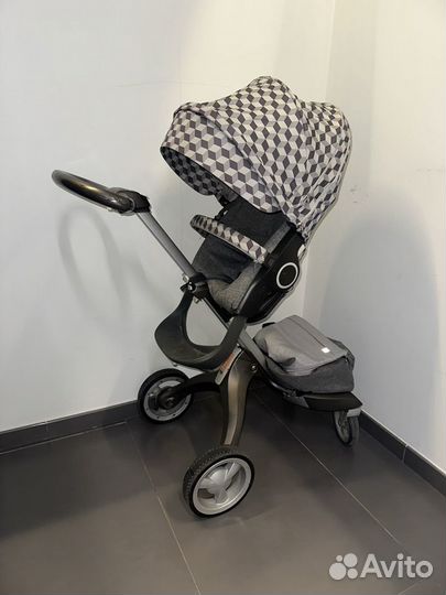 Коляска stokke xplory v3 2 в 1