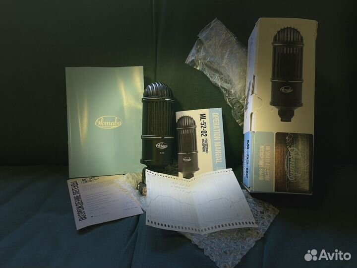 Ленточный микрофон октава мл 52-02