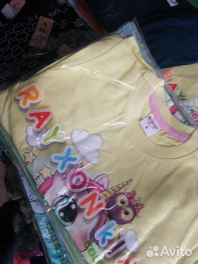 Детские футболки оптом