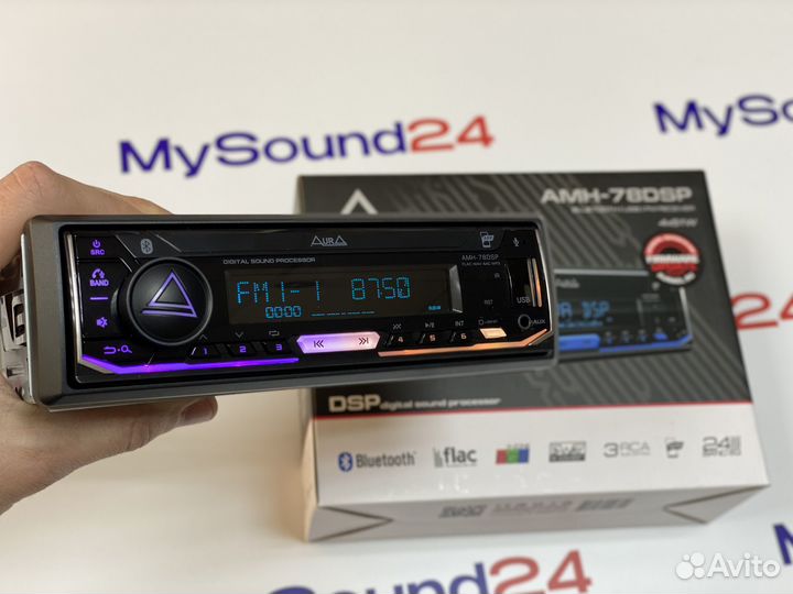 Процессорная автомагнитола aura AMH-78DSP