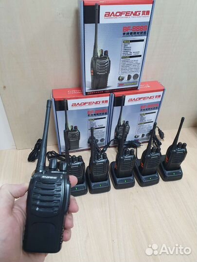 6 раций Baofeng BF-888s для строительства