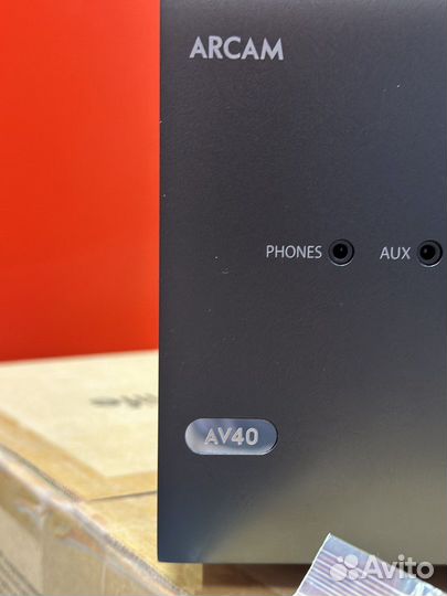 Arcam AV40, AV процессор