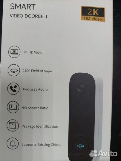 Умный дверной звонок Wi Fi