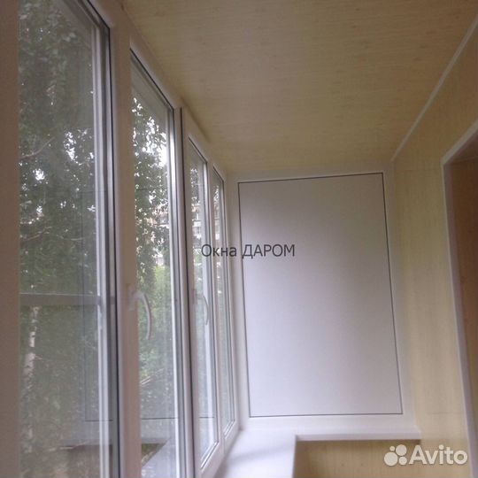 Остекление балкона