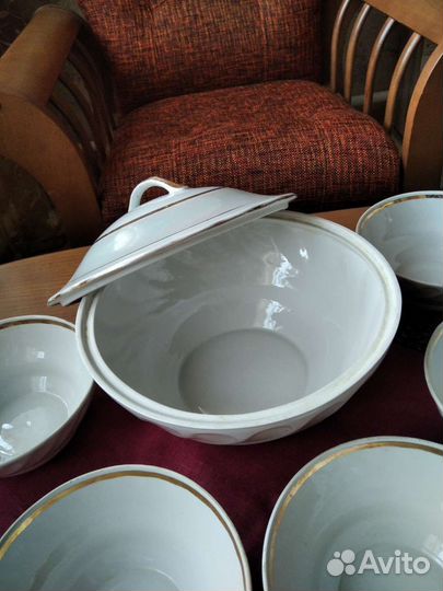 Набор столовый.фарфор. СССР