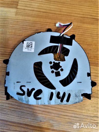 Кулер, охлаждение ноутбука sony SVE141