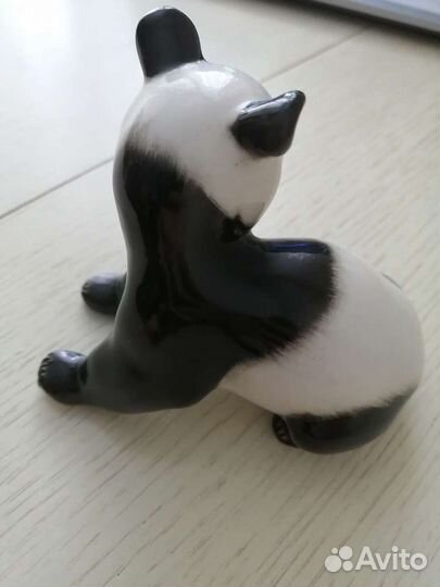 Фарфоровая статуэтка Панда, СССР