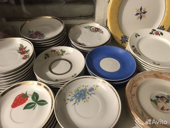 Тарелки,блюдца