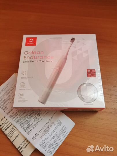 Новая электрическая зубная щетка Xiaomi Oclean чек