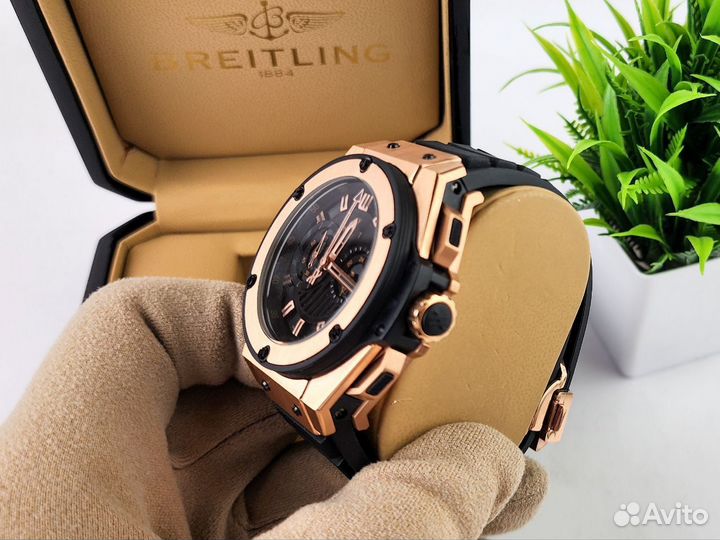 Бомбезные мужские часы Hublot King Power