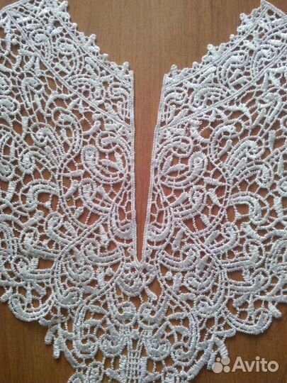Ажурные винтажные перчатки и воротнички