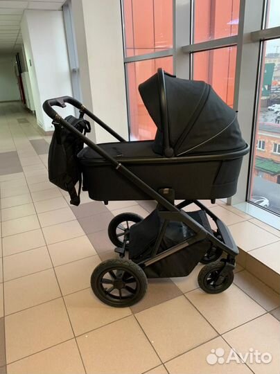 Коляска 2 в 1 agex prima 4x4, black