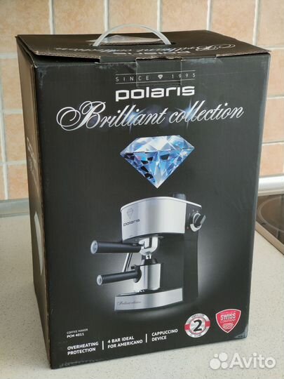 Абсолютно новая кофеварка Polaris PCM 4011